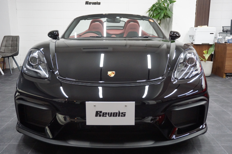 ポルシェ 718スパイダー 718spyder 4.0PDK 正規ディーラー禁煙車  中古車