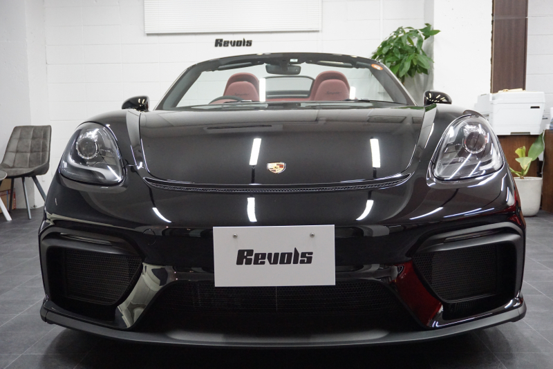 ポルシェ 718スパイダー 718spyder 4.0PDK 正規ディーラー禁煙車  中古車