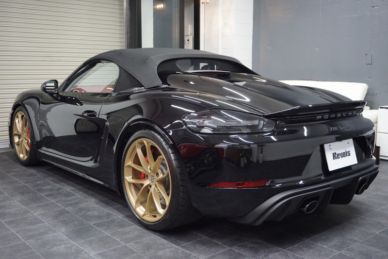 ポルシェ 718スパイダー 718spyder 4.0PDK 正規ディーラー禁煙車  中古車