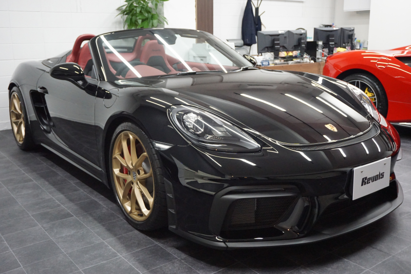 ポルシェ 718スパイダー 718spyder 4.0PDK 正規ディーラー禁煙車  中古車