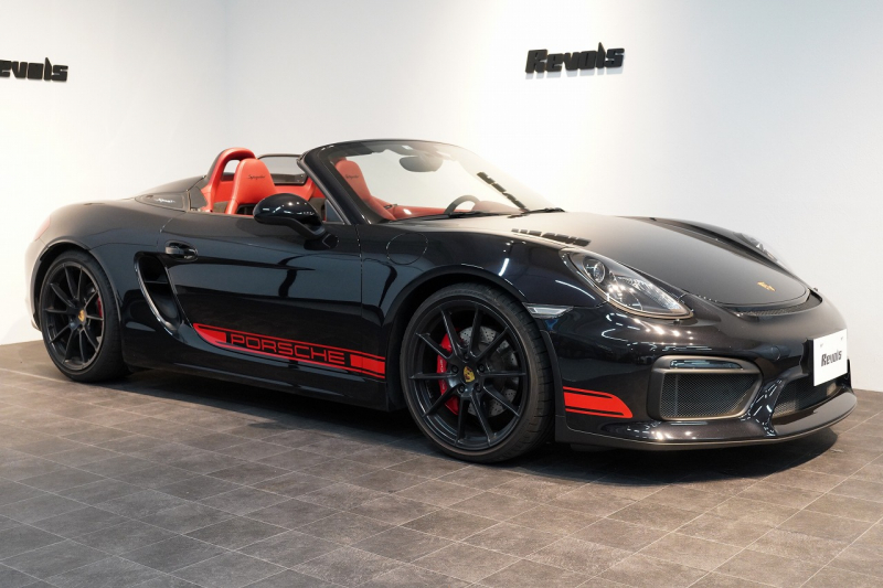 ポルシェ ボクスター Boxster（Type981） Spyder スパイダークラシックインテリア カーボンスポーツバケットシート 中古車