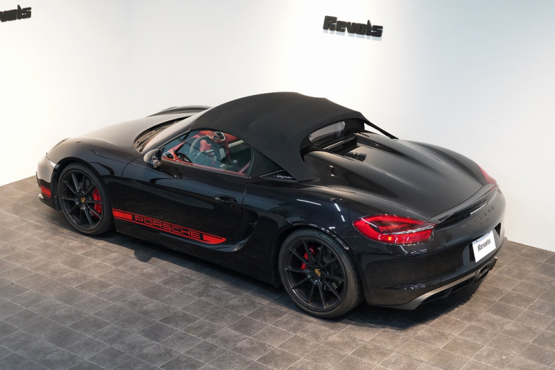 ポルシェ ボクスター Boxster(Type981) Spyder スパイダークラシックインテリア カーボンスポーツバケットシート  中古車