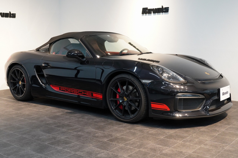 ポルシェ ボクスター Boxster(Type981) Spyder スパイダークラシックインテリア カーボンスポーツバケットシート  中古車