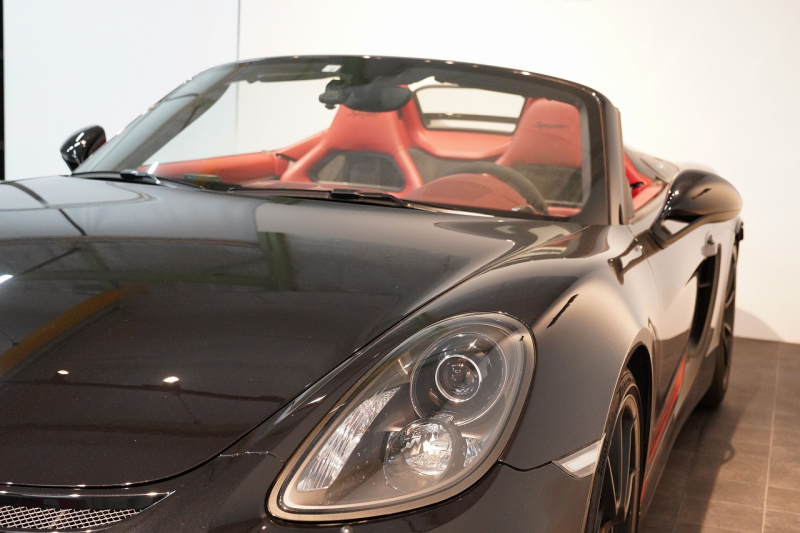 ポルシェ ボクスター Boxster(Type981) Spyder スパイダークラシックインテリア カーボンスポーツバケットシート  中古車