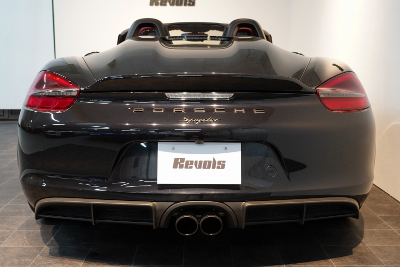 ポルシェ ボクスター Boxster(Type981) Spyder スパイダークラシックインテリア カーボンスポーツバケットシート  中古車
