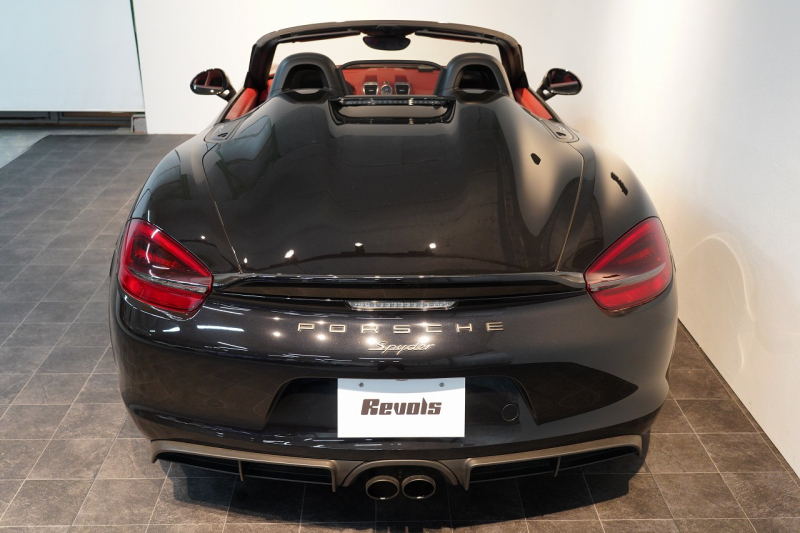 ポルシェ ボクスター Boxster(Type981) Spyder スパイダークラシックインテリア カーボンスポーツバケットシート  中古車