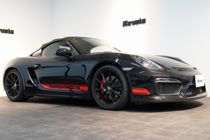 ポルシェ ボクスター Boxster(Type981) Spyder スパイダークラシックインテリア カーボンスポーツバケットシート  中古車