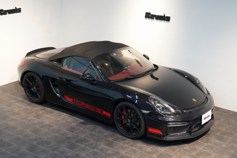 ポルシェ ボクスター Boxster(Type981) Spyder スパイダークラシックインテリア カーボンスポーツバケットシート  中古車