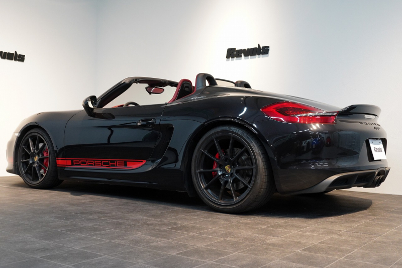 ポルシェ ボクスター Boxster(Type981) Spyder スパイダークラシックインテリア カーボンスポーツバケットシート  中古車