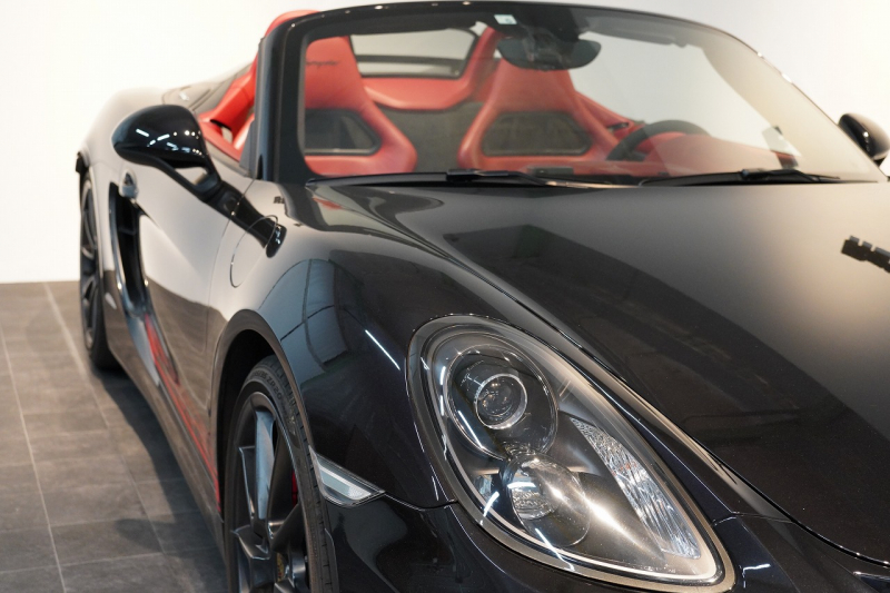 ポルシェ ボクスター Boxster(Type981) Spyder スパイダークラシックインテリア カーボンスポーツバケットシート  中古車