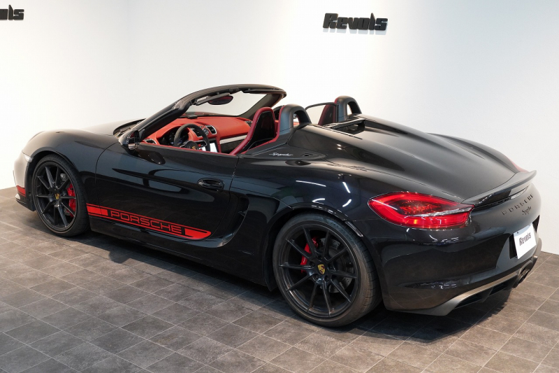 ポルシェ ボクスター Boxster(Type981) Spyder スパイダークラシックインテリア カーボンスポーツバケットシート  中古車