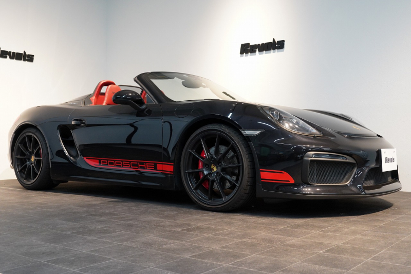 ポルシェ ボクスター Boxster(Type981) Spyder スパイダークラシックインテリア カーボンスポーツバケットシート  中古車