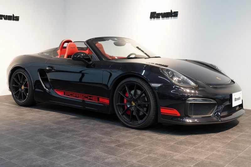 ポルシェ ボクスター Boxster(Type981) Spyder スパイダークラシックインテリア カーボンスポーツバケットシート  中古車