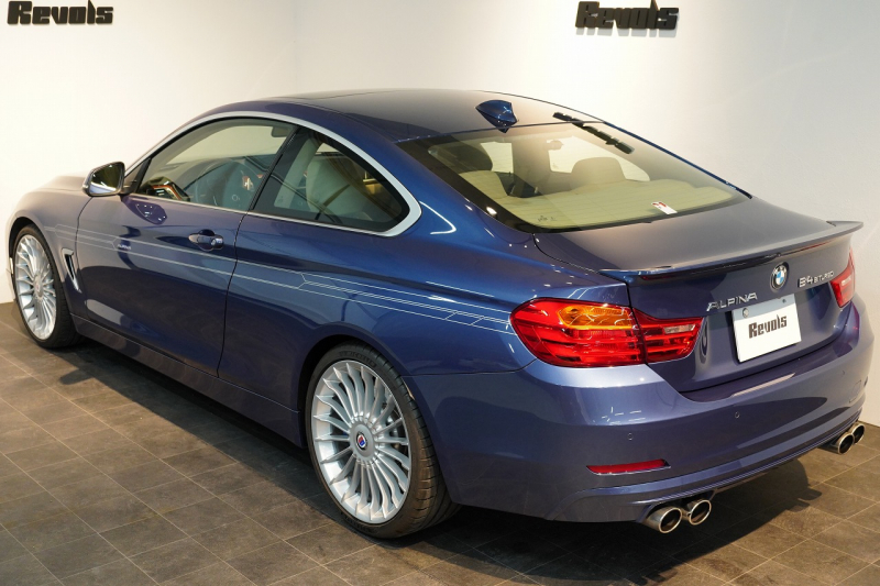 アルピナ B4 BiTurbo Coupe アルピナブルー ダッシュボードレザー 電動ガラスサンルーフ 禁煙車 中古車 中古車