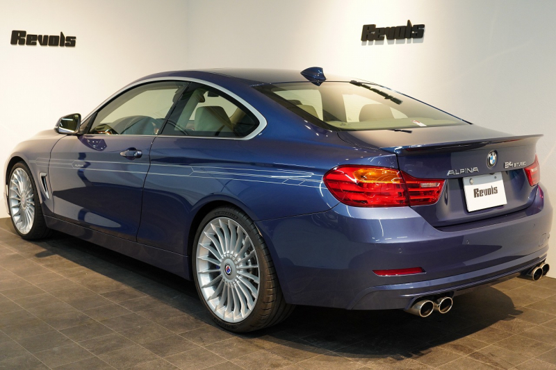 アルピナ B4 BiTurbo Coupe アルピナブルー ダッシュボードレザー 電動ガラスサンルーフ 禁煙車 中古車 中古車