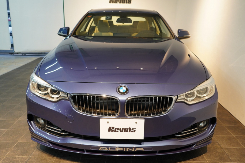 アルピナ B4 BiTurbo Coupe アルピナブルー ダッシュボードレザー 電動ガラスサンルーフ 禁煙車 中古車 中古車