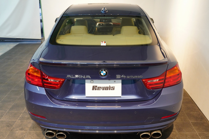 アルピナ B4 BiTurbo Coupe アルピナブルー ダッシュボードレザー 電動ガラスサンルーフ 禁煙車 中古車 中古車