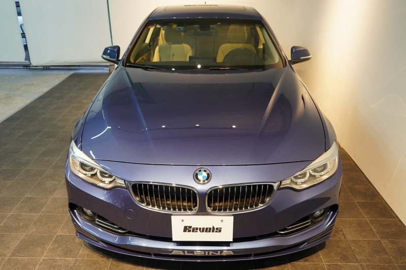 アルピナ B4 BiTurbo Coupe アルピナブルー ダッシュボードレザー 電動ガラスサンルーフ 禁煙車 中古車 中古車