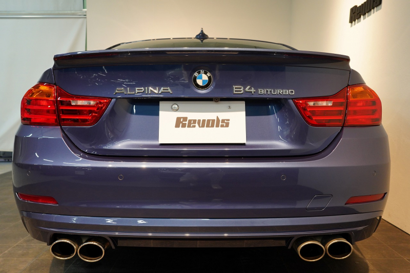 アルピナ B4 BiTurbo Coupe アルピナブルー ダッシュボードレザー 電動ガラスサンルーフ 禁煙車 中古車 中古車