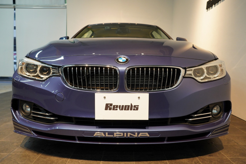 アルピナ B4 BiTurbo Coupe アルピナブルー ダッシュボードレザー 電動ガラスサンルーフ 禁煙車 中古車 中古車