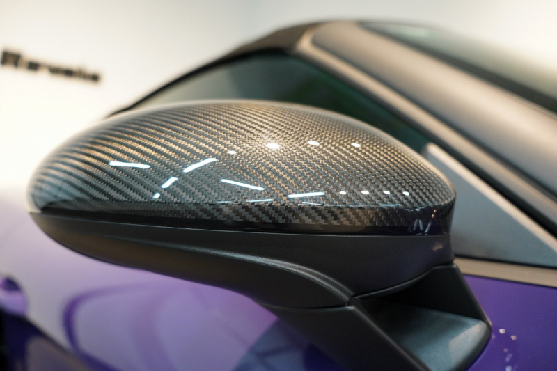 ポルシェ 718スパイダー RS PDK 1オーナー ウルトラヴァイオレット/PTSカラー ヴァイザッハPKG PCCB Fリフト クロノPKG 中古車 中古車