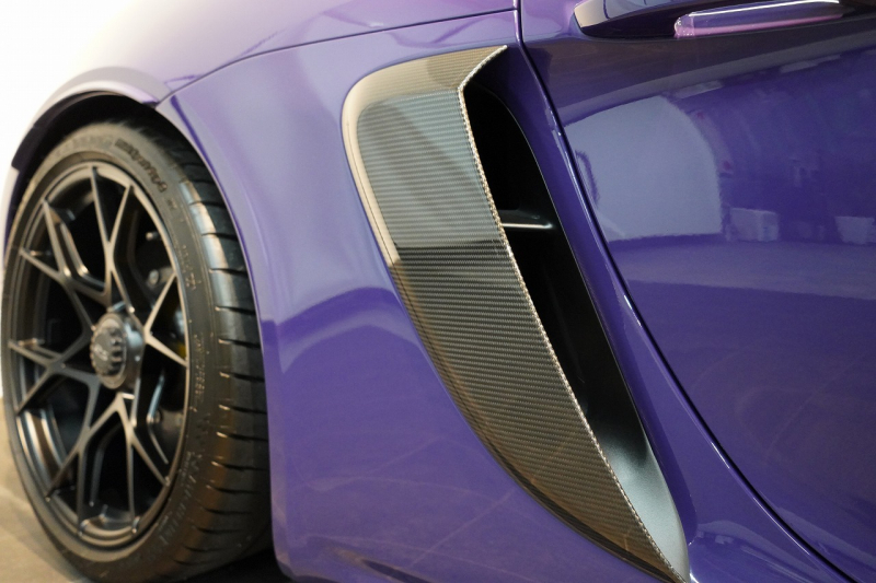 ポルシェ 718スパイダー RS PDK 1オーナー ウルトラヴァイオレット/PTSカラー ヴァイザッハPKG PCCB Fリフト クロノPKG 中古車 中古車