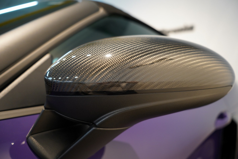 ポルシェ 718スパイダー RS PDK 1オーナー ウルトラヴァイオレット/PTSカラー ヴァイザッハPKG PCCB Fリフト クロノPKG 中古車 中古車