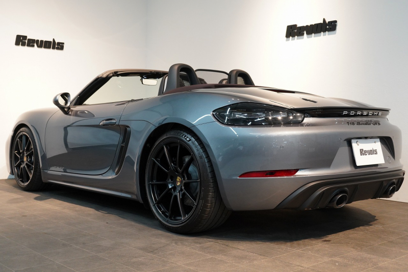 ポルシェ 718 ボクスター GTS 4.0 PDK OP246 登録済未使用車 GTSインテリアPKG 18wayスポーツシートプラス LEDヘッドライト BOSE ACC バナジウムグレー 中古車 中古車