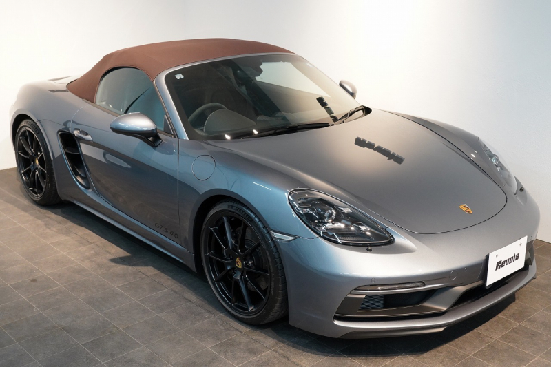 ポルシェ 718 ボクスター GTS 4.0 PDK OP246 登録済未使用車 GTSインテリアPKG 18wayスポーツシートプラス LEDヘッドライト BOSE ACC バナジウムグレー 中古車 中古車