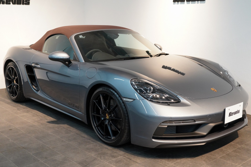ポルシェ 718 ボクスター GTS 4.0 PDK OP246 登録済未使用車 GTSインテリアPKG 18wayスポーツシートプラス LEDヘッドライト BOSE ACC バナジウムグレー 中古車 中古車