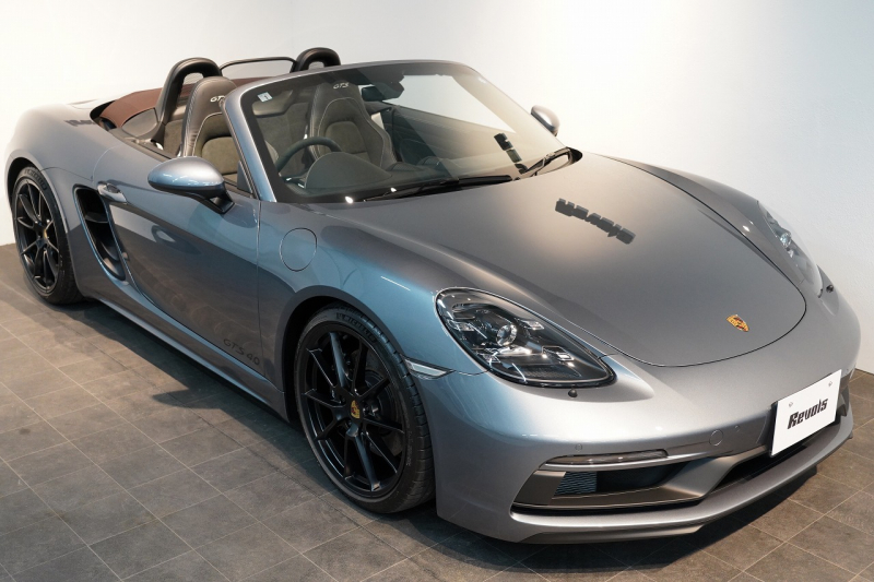 ポルシェ 718 ボクスター GTS 4.0 PDK OP246 登録済未使用車 GTSインテリアPKG 18wayスポーツシートプラス LEDヘッドライト BOSE ACC バナジウムグレー 中古車 中古車