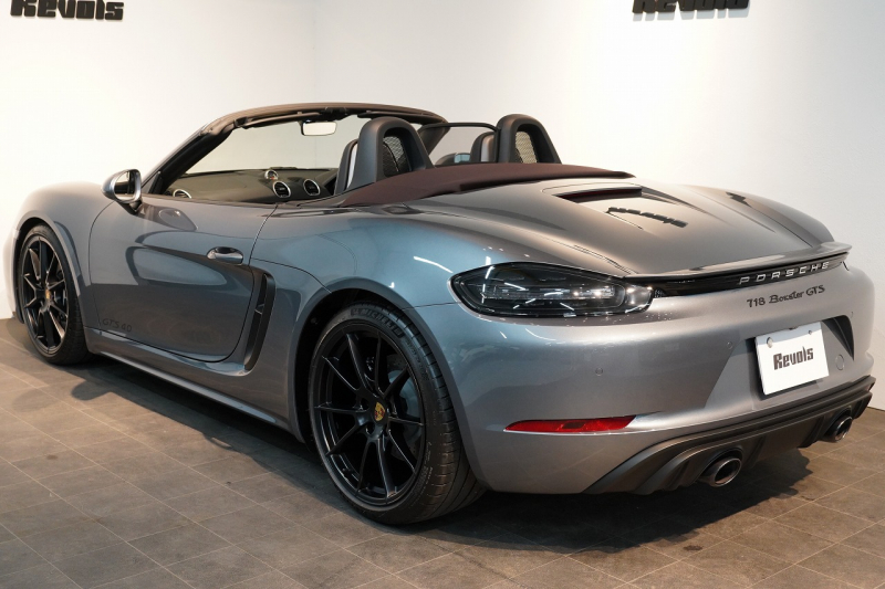 ポルシェ 718 ボクスター GTS 4.0 PDK OP246 登録済未使用車 GTSインテリアPKG 18wayスポーツシートプラス LEDヘッドライト BOSE ACC バナジウムグレー 中古車 中古車