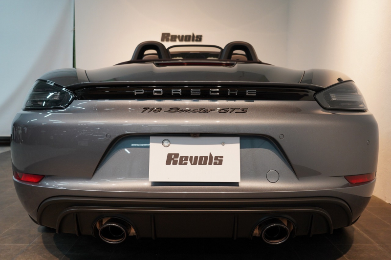 ポルシェ 718 ボクスター GTS 4.0 PDK OP246 登録済未使用車 GTSインテリアPKG 18wayスポーツシートプラス LEDヘッドライト BOSE ACC バナジウムグレー 中古車 中古車