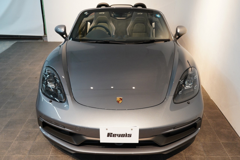 ポルシェ 718 ボクスター GTS 4.0 PDK OP246 登録済未使用車 GTSインテリアPKG 18wayスポーツシートプラス LEDヘッドライト BOSE ACC バナジウムグレー 中古車 中古車