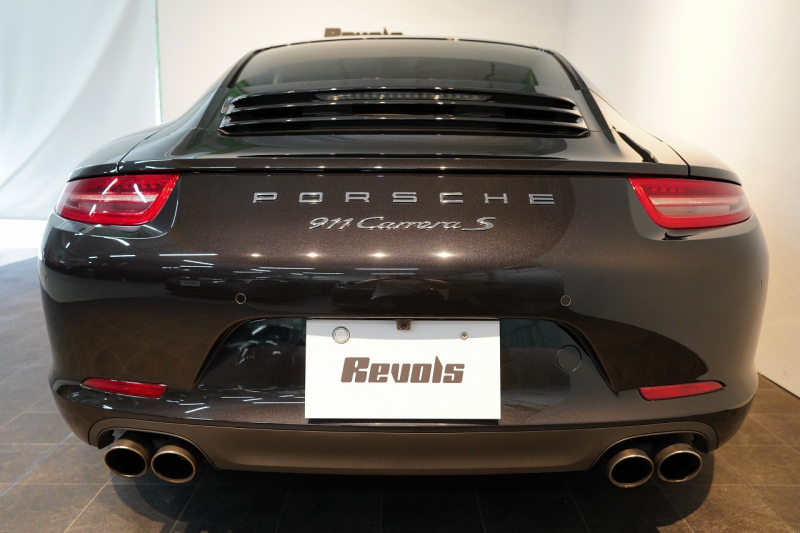 ポルシェ 911(Type991.1) Carrera S PDK 左H ペピータ柄シート スポクロ スポエグ スポーツステア ガラスSR オールレザー 中古車 中古車