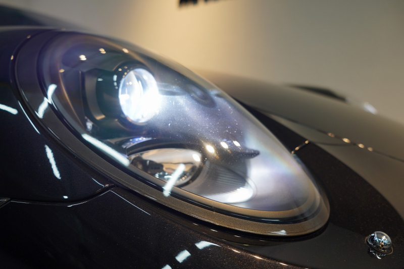 ポルシェ 911(Type991.1) Carrera S PDK 左H ペピータ柄シート スポクロ スポエグ スポーツステア ガラスSR オールレザー 中古車 中古車