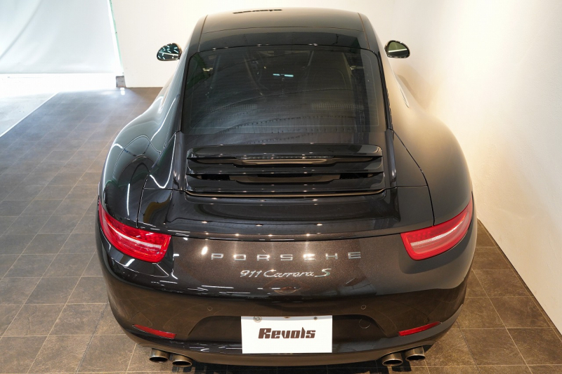 ポルシェ 911(Type991.1) Carrera S PDK 左H ペピータ柄シート スポクロ スポエグ スポーツステア ガラスSR オールレザー 中古車 中古車