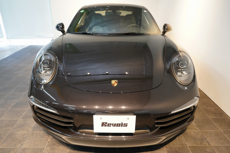 ポルシェ 911(Type991.1) Carrera S PDK 左H ペピータ柄シート スポクロ スポエグ スポーツステア ガラスSR オールレザー 中古車 中古車