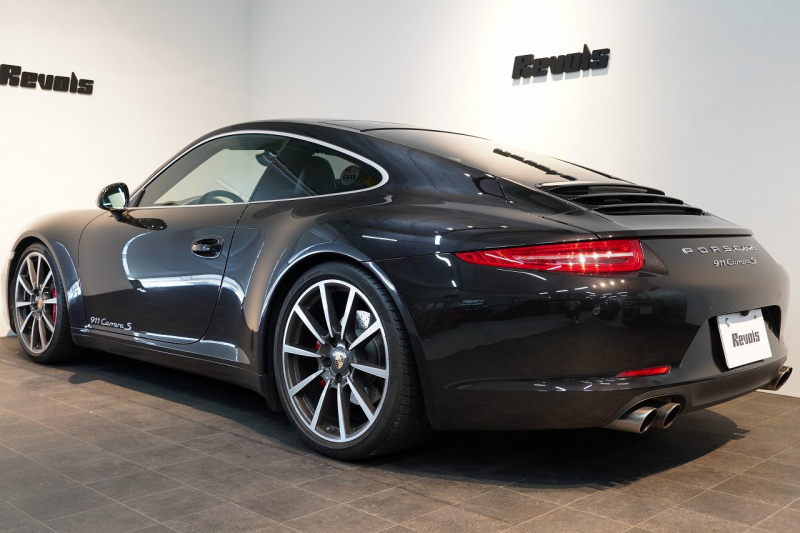 ポルシェ 911(Type991.1) Carrera S PDK 左H ペピータ柄シート スポクロ スポエグ スポーツステア ガラスSR オールレザー 中古車 中古車