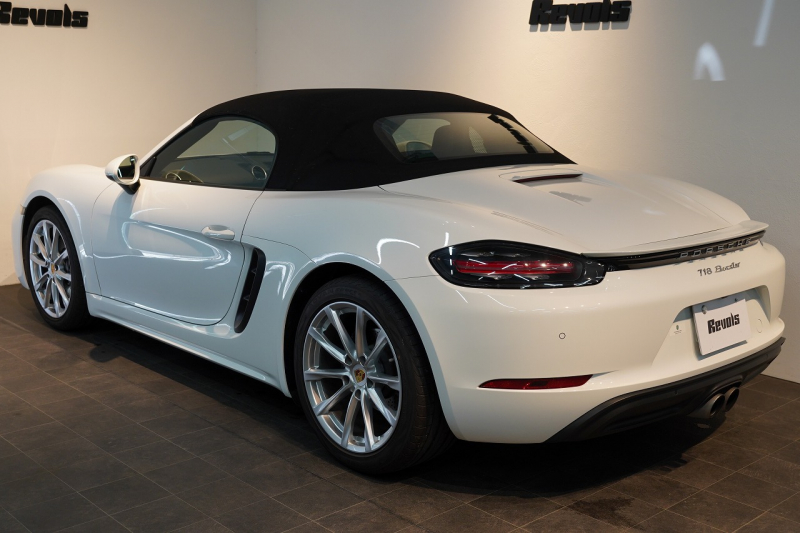 ポルシェ 718 ボクスター 2.0 6MT 19インチBoxsterSホイール スポーツエグゾースト スポーツテールパイプ 電格ミラー 中古車 中古車