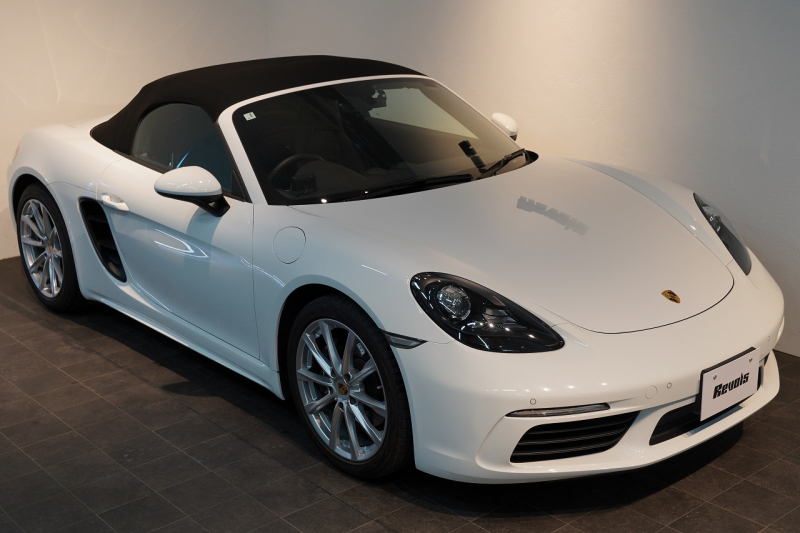 ポルシェ 718 ボクスター 2.0 6MT 19インチBoxsterSホイール スポーツエグゾースト スポーツテールパイプ 電格ミラー 中古車 中古車