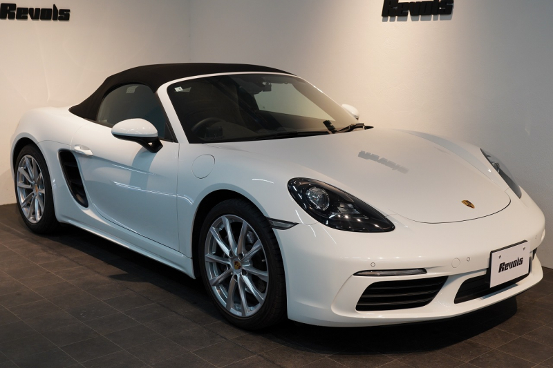 ポルシェ 718 ボクスター 2.0 6MT 19インチBoxsterSホイール スポーツエグゾースト スポーツテールパイプ 電格ミラー 中古車 中古車