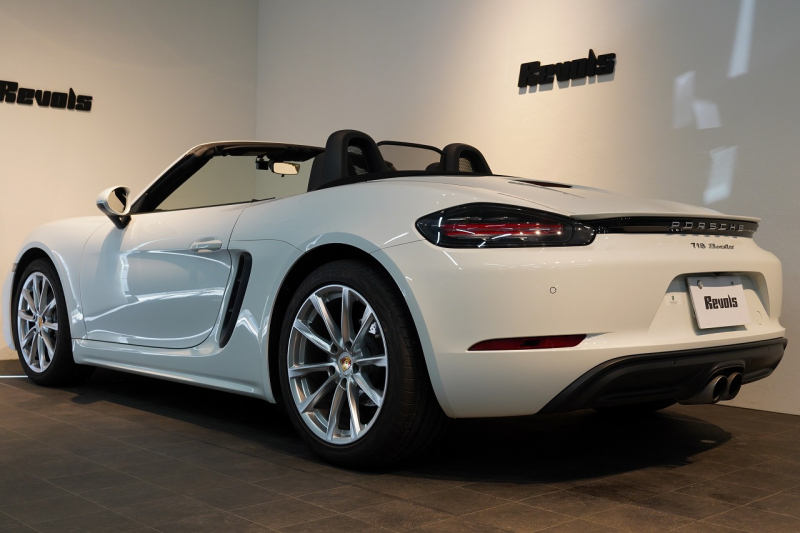 ポルシェ 718 ボクスター 2.0 6MT 19インチBoxsterSホイール スポーツエグゾースト スポーツテールパイプ 電格ミラー 中古車 中古車