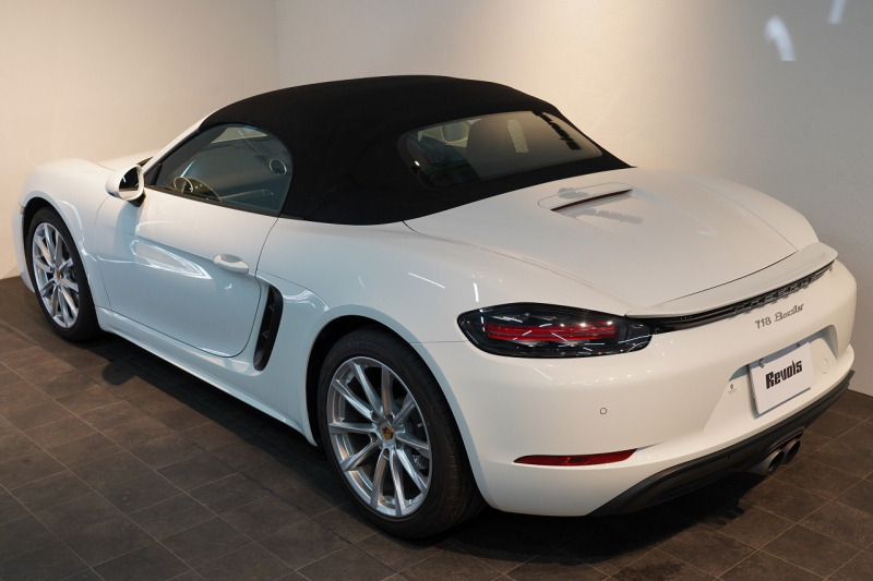 ポルシェ 718 ボクスター 2.0 6MT 19インチBoxsterSホイール スポーツエグゾースト スポーツテールパイプ 電格ミラー 中古車 中古車