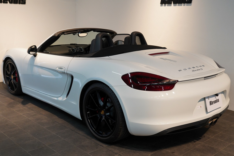ポルシェ ボクスター(Type981) S PDK スポクロ スポーツテールパイプ スポーツステア 20インチCarreraSホイール 中古車 中古車