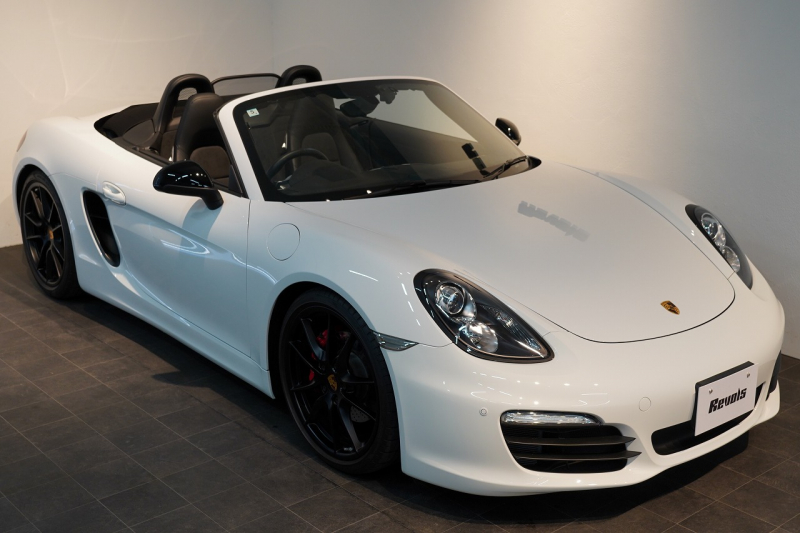 ポルシェ ボクスター(Type981) S PDK スポクロ スポーツテールパイプ スポーツステア 20インチCarreraSホイール 中古車 中古車
