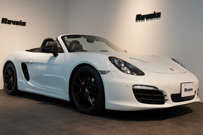ポルシェ ボクスター(Type981) S PDK スポクロ スポーツテールパイプ スポーツステア 20インチCarreraSホイール 中古車