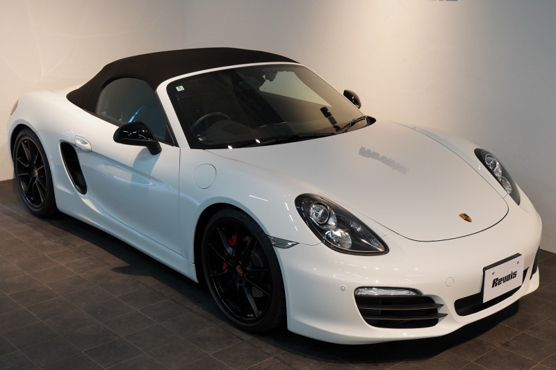 ポルシェ ボクスター(Type981) S PDK スポクロ スポーツテールパイプ スポーツステア 20インチCarreraSホイール 中古車 中古車