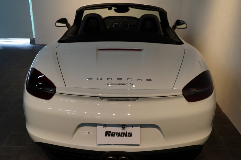 ポルシェ ボクスター(Type981) S PDK スポクロ スポーツテールパイプ スポーツステア 20インチCarreraSホイール 中古車 中古車