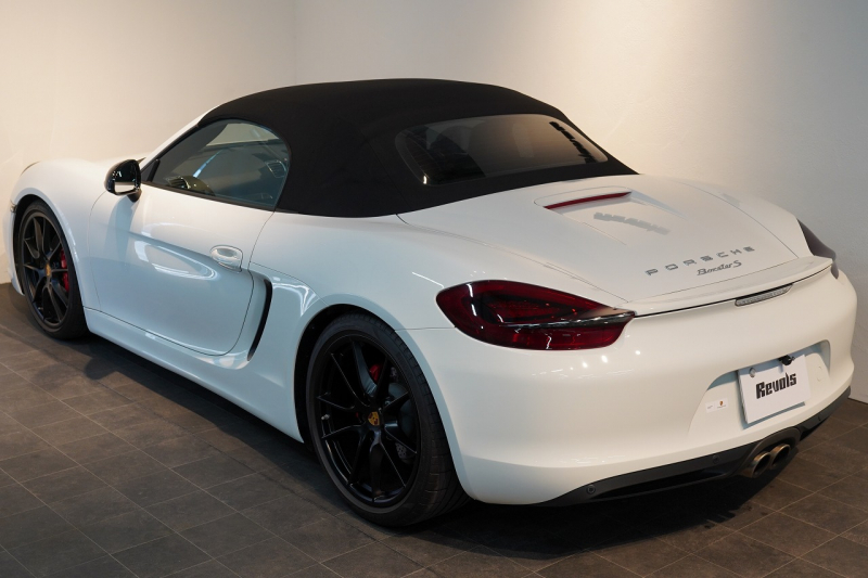 ポルシェ ボクスター(Type981) S PDK スポクロ スポーツテールパイプ スポーツステア 20インチCarreraSホイール 中古車 中古車